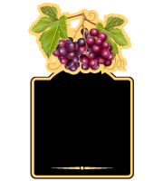 tvarovaný poutač vinárna